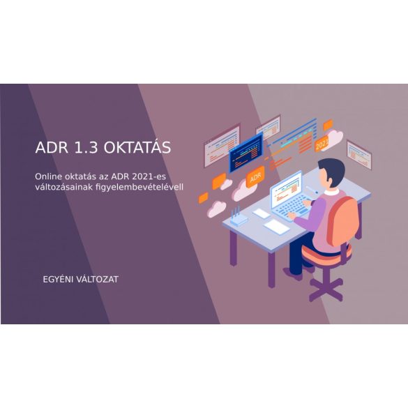ADR 1.3 Oktatás (egyéni változat)